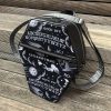 Large Coffin Shape Convertible Backpack/Crossbody Bag - Image 2