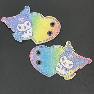 Boot/Shoe Wings Evil Bunny - Purple
