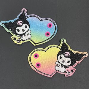 Boot/Shoe Wings Evil Bunny - Black